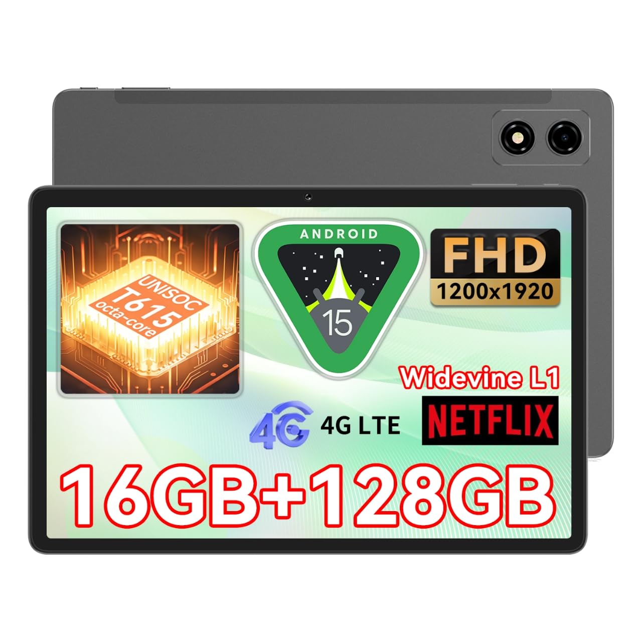 新品未使用 高性能10インチSIMフリーLTEタブレット Android 15 Amazon.co.jp: 【Android15 タブレット10インチ】 DOOGEE T10W
